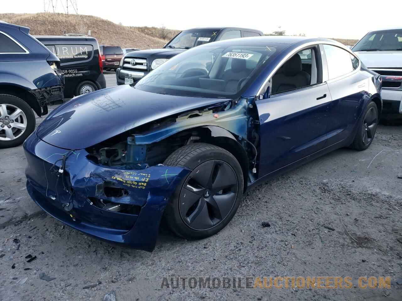 5YJ3E1EB2LF636164 TESLA MODEL 3 2020