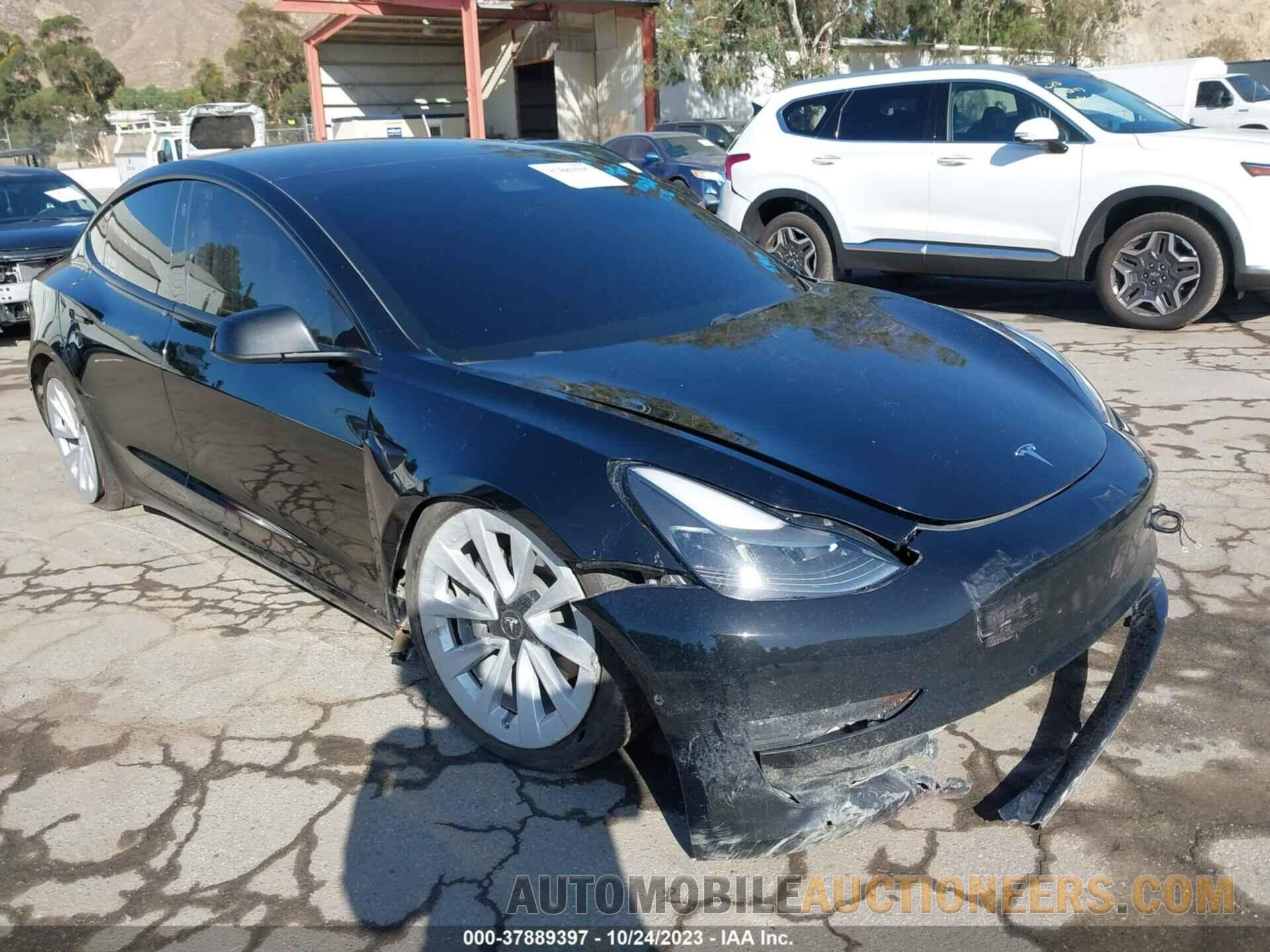 5YJ3E1EB2MF005917 TESLA MODEL 3 2021