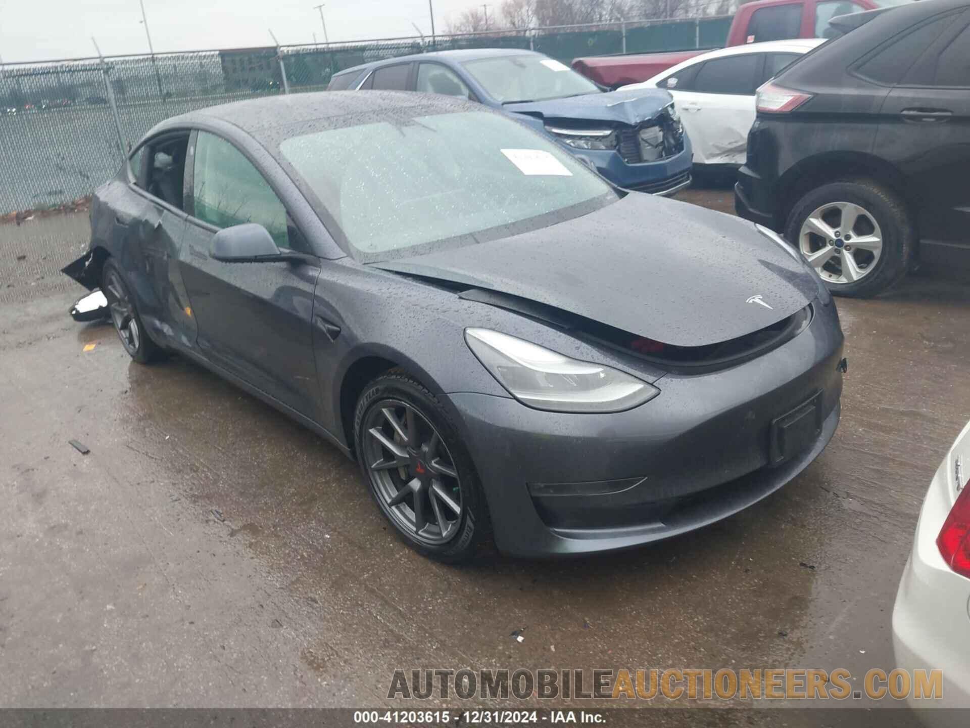 5YJ3E1EB2MF037167 TESLA MODEL 3 2021