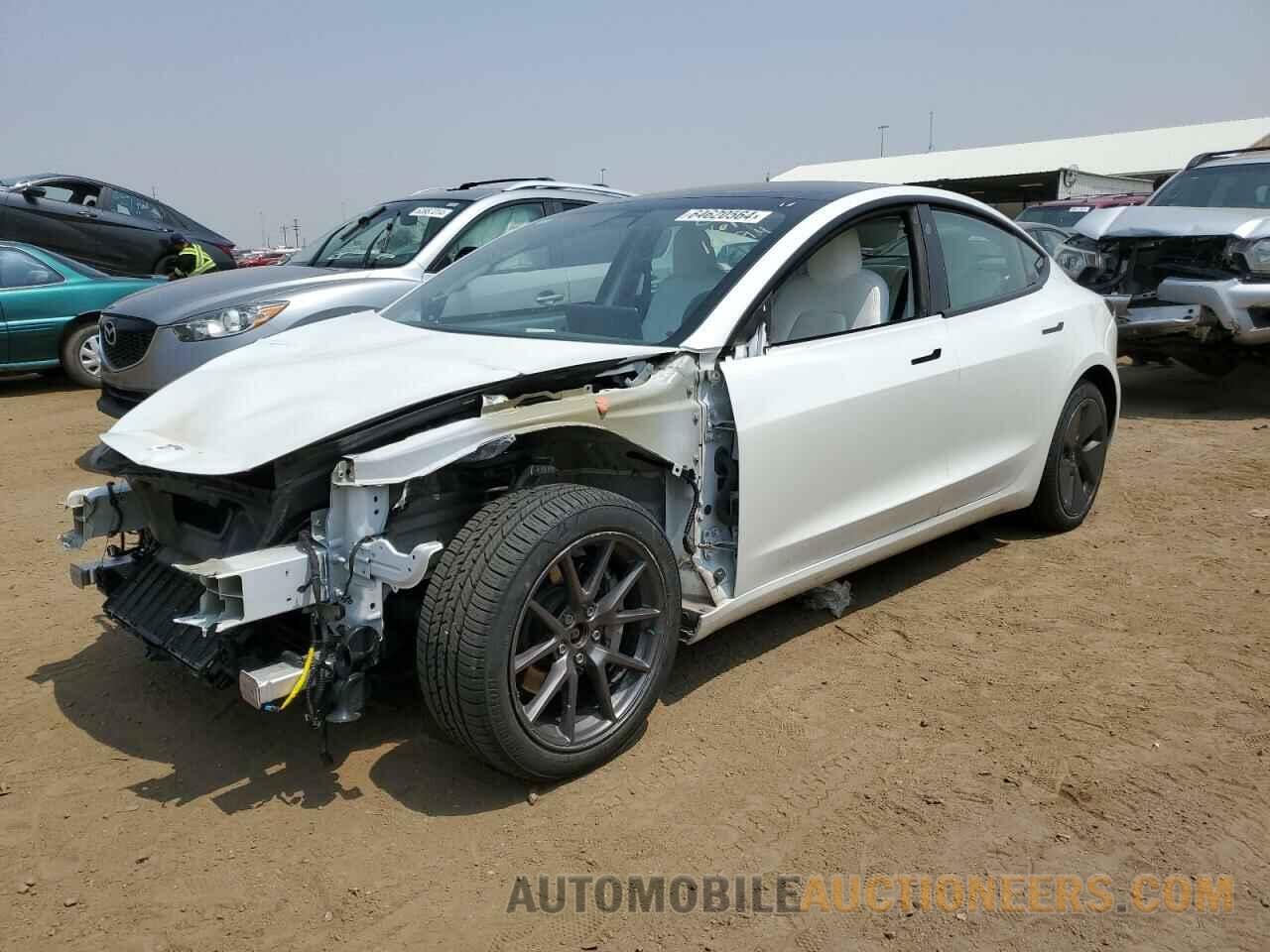 5YJ3E1EB2MF053031 TESLA MODEL 3 2021