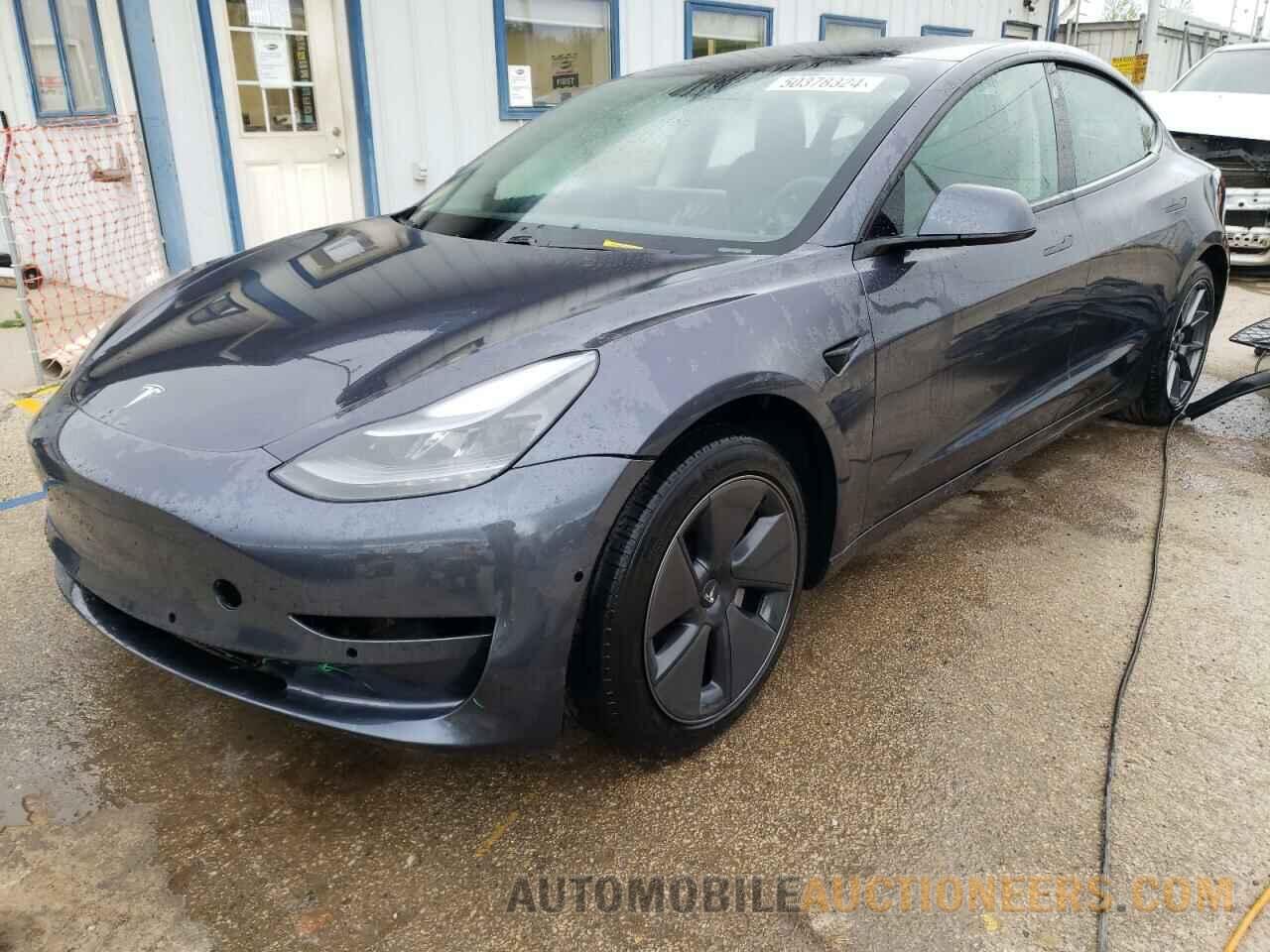 5YJ3E1EB2MF054616 TESLA MODEL 3 2021