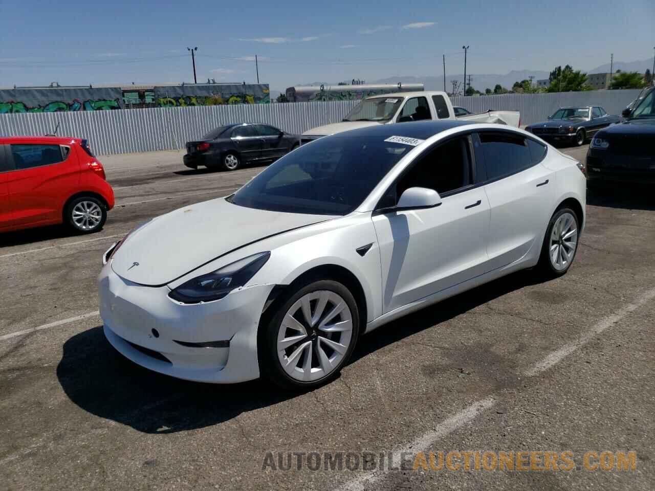 5YJ3E1EB2MF065017 TESLA MODEL 3 2021