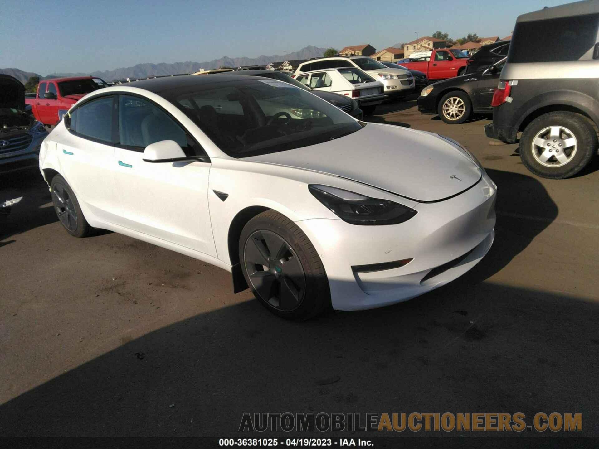 5YJ3E1EB2MF079726 TESLA MODEL 3 2021