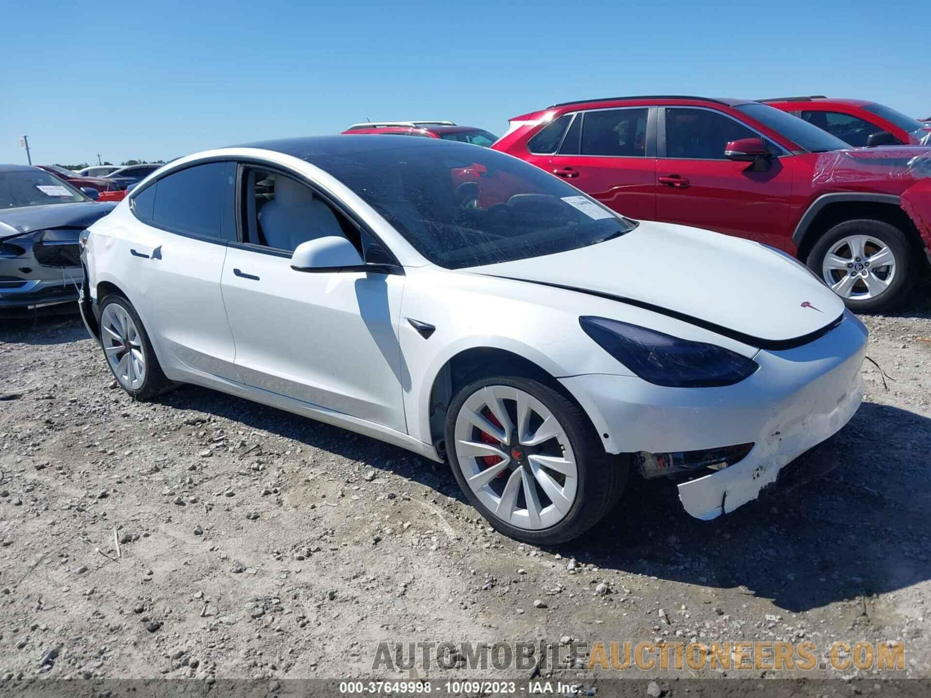 5YJ3E1EB2MF094338 TESLA MODEL 3 2021