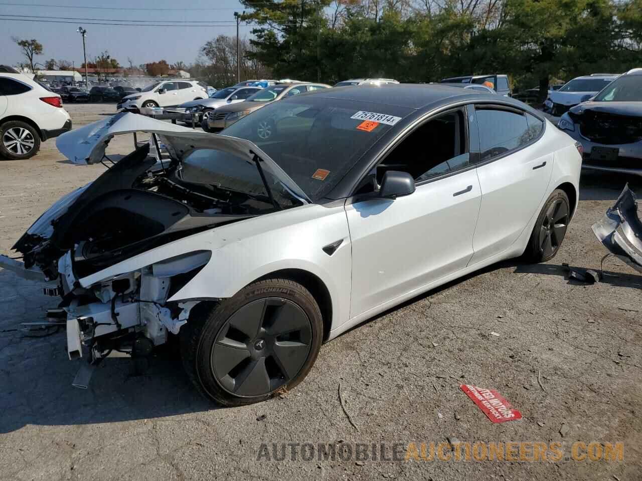 5YJ3E1EB2MF849603 TESLA MODEL 3 2021