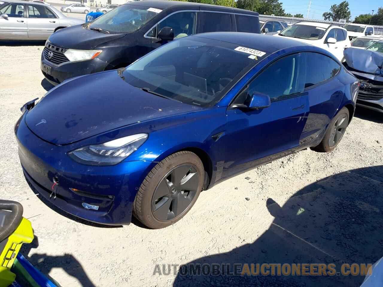 5YJ3E1EB2MF858950 TESLA MODEL 3 2021