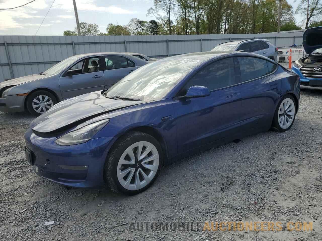 5YJ3E1EB2MF868555 TESLA MODEL 3 2021