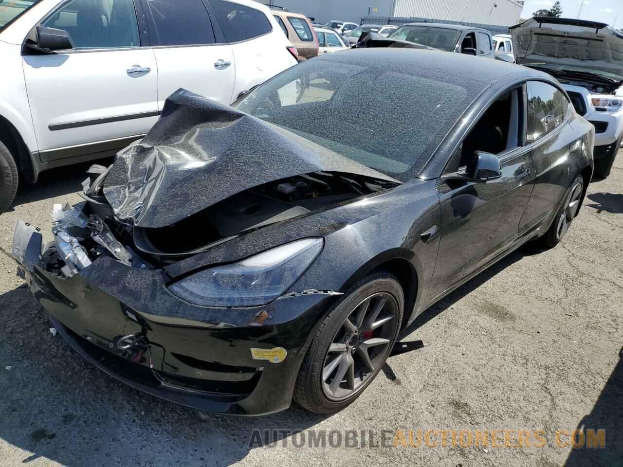 5YJ3E1EB2MF876736 TESLA MODEL 3 2021