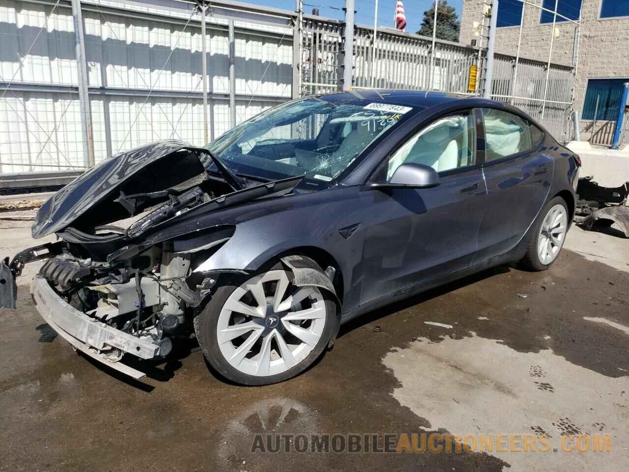 5YJ3E1EB2MF926759 TESLA MODEL 3 2021