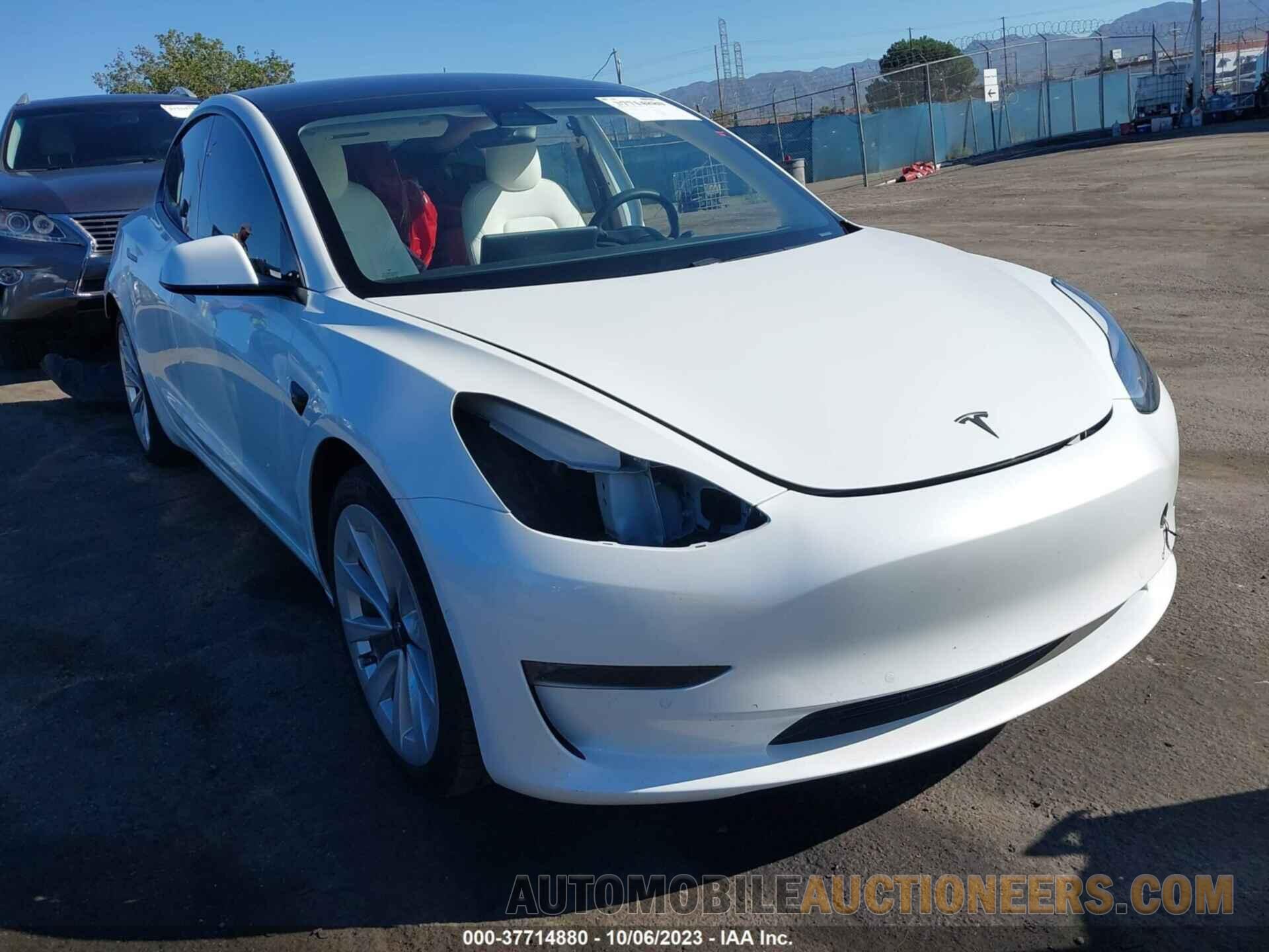 5YJ3E1EB2MF936109 TESLA MODEL 3 2021