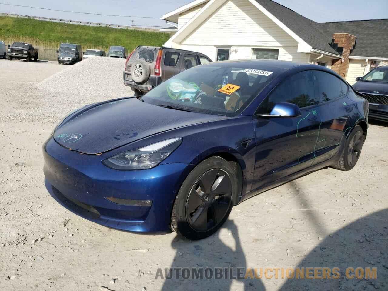 5YJ3E1EB2MF973872 TESLA MODEL 3 2021