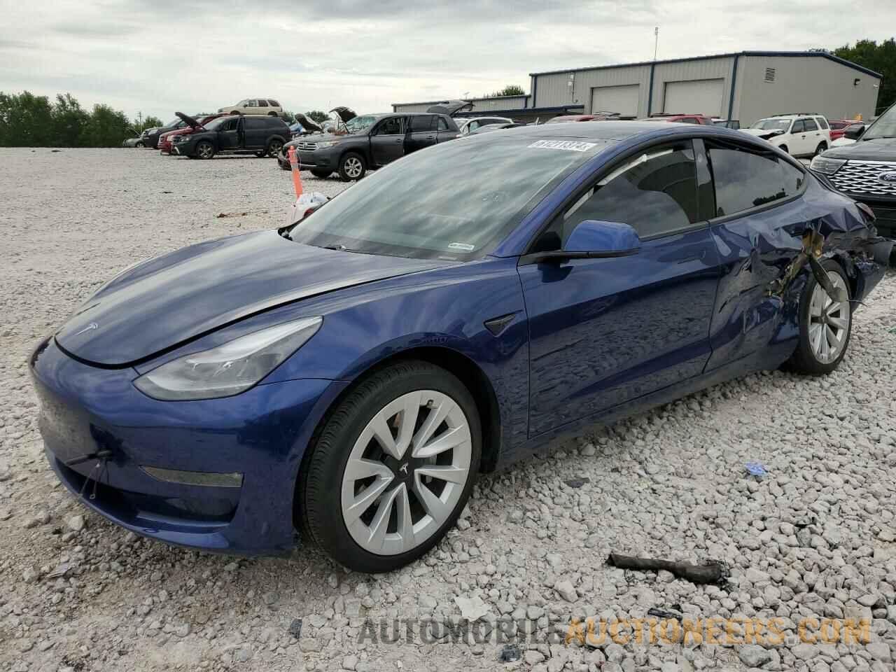 5YJ3E1EB2MF980448 TESLA MODEL 3 2021