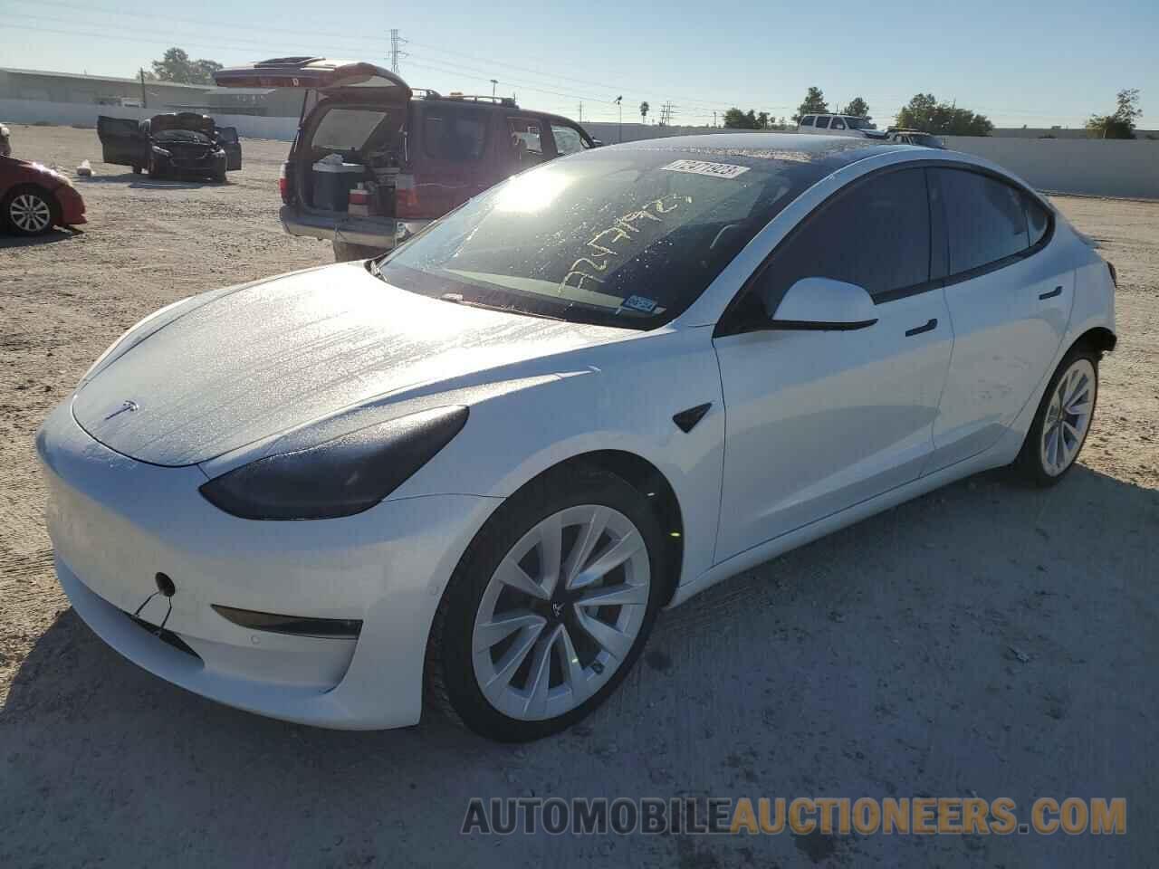 5YJ3E1EB2MF980546 TESLA MODEL 3 2021