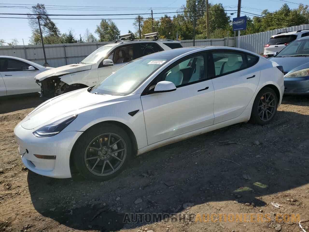 5YJ3E1EB2MF981440 TESLA MODEL 3 2021