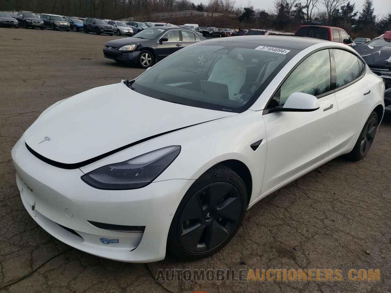 5YJ3E1EB2MF999906 TESLA MODEL 3 2021