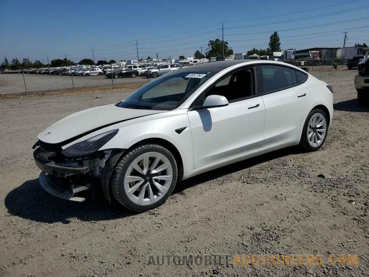 5YJ3E1EB2NF127663 TESLA MODEL 3 2022