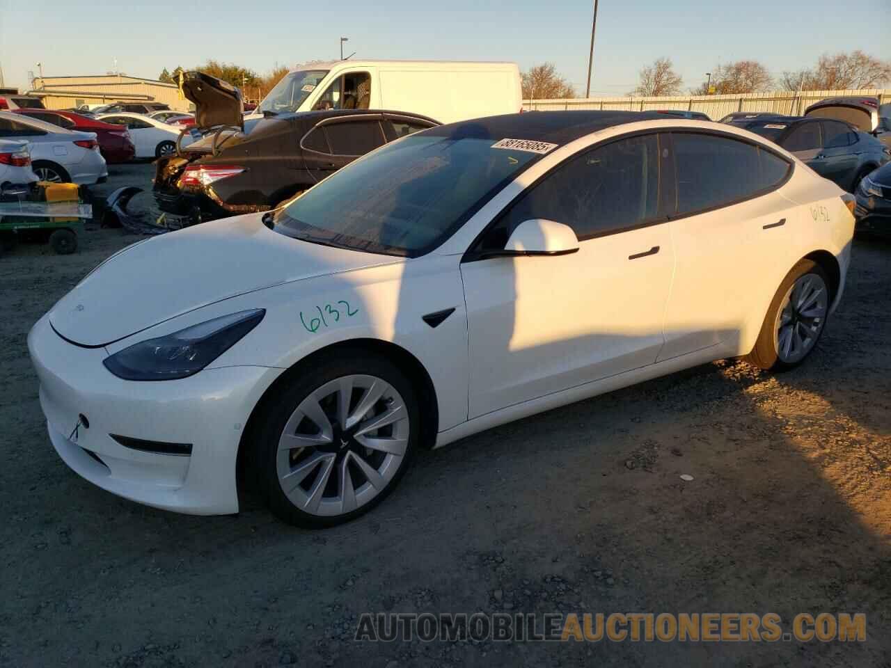 5YJ3E1EB2NF128179 TESLA MODEL 3 2022