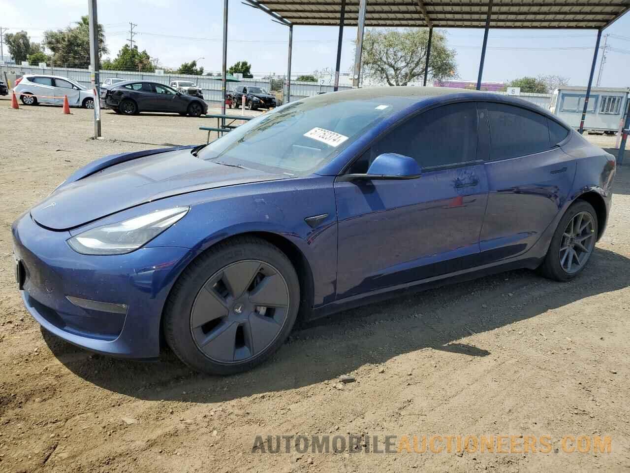 5YJ3E1EB2NF157858 TESLA MODEL 3 2022