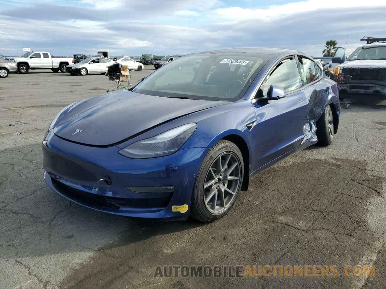 5YJ3E1EB2NF162140 TESLA MODEL 3 2022