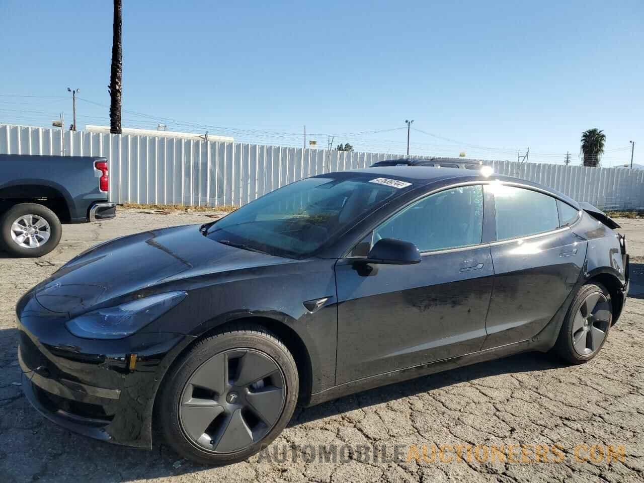 5YJ3E1EB2NF163580 TESLA MODEL 3 2022