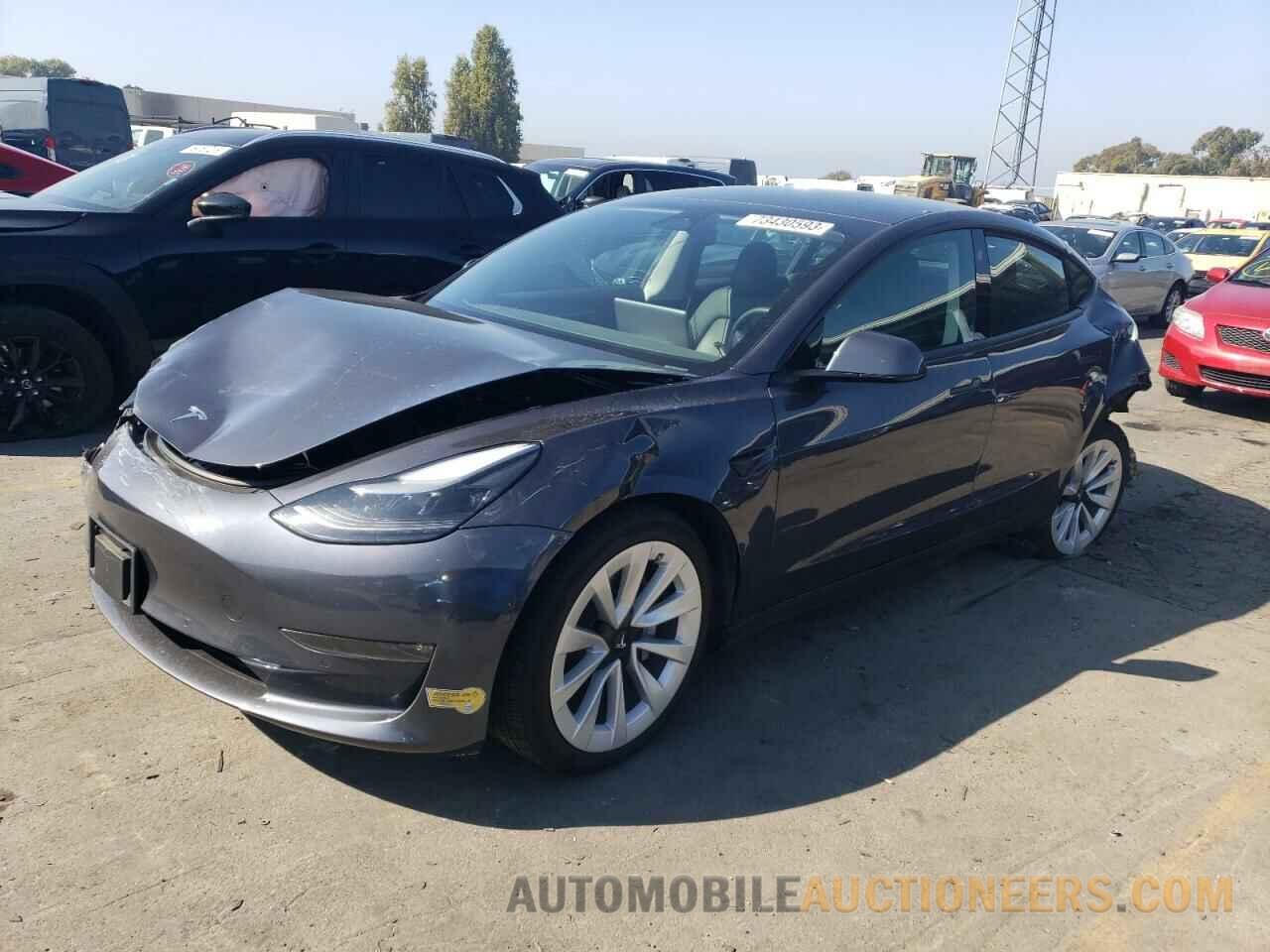 5YJ3E1EB2NF164695 TESLA MODEL 3 2022