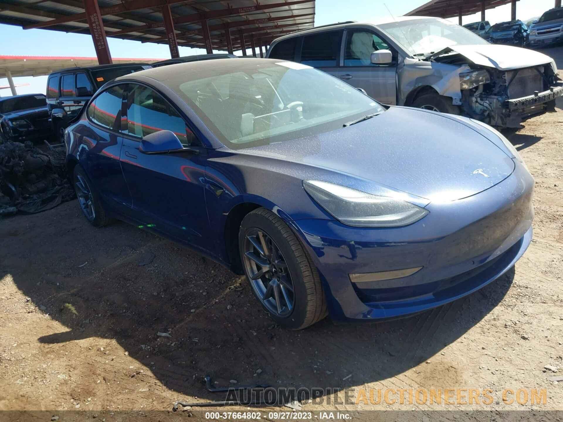 5YJ3E1EB2NF166639 TESLA MODEL 3 2022