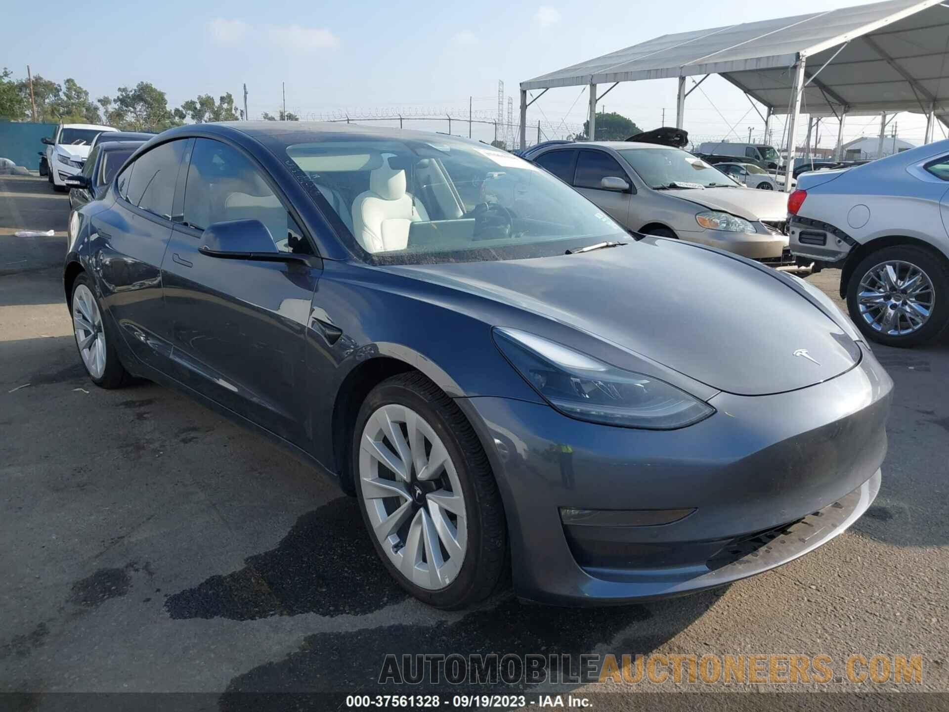 5YJ3E1EB2NF171629 TESLA MODEL 3 2022