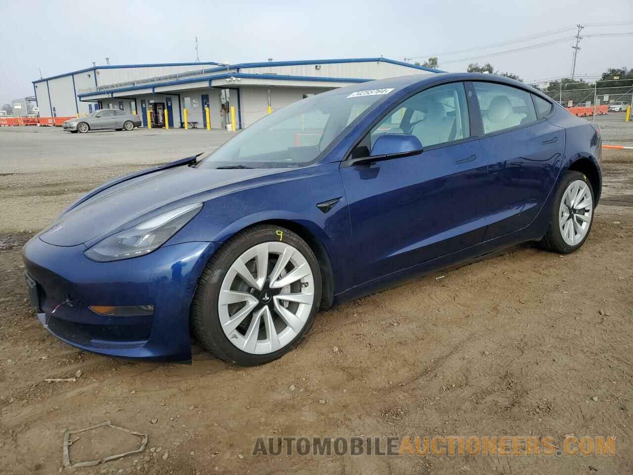 5YJ3E1EB2NF177317 TESLA MODEL 3 2022