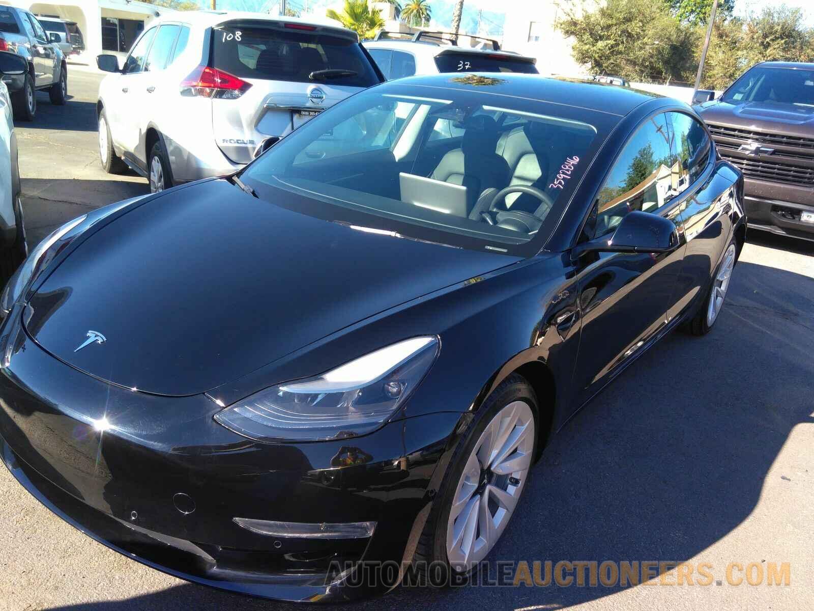 5YJ3E1EB2NF189192 Tesla Model 3 2022