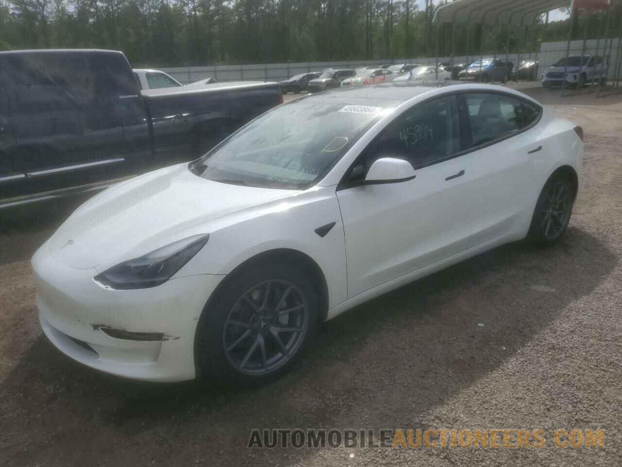 5YJ3E1EB2NF199009 TESLA MODEL 3 2022