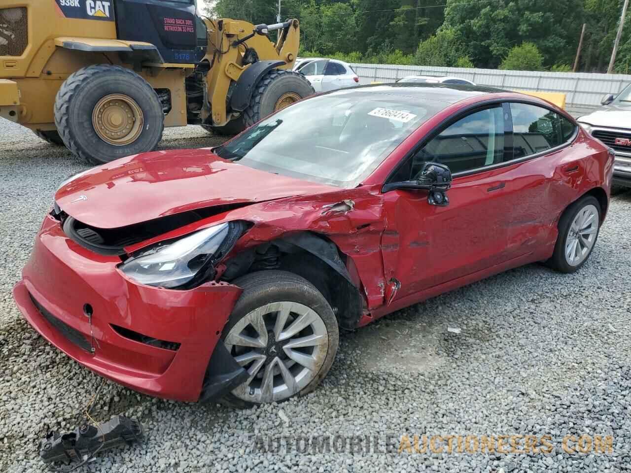 5YJ3E1EB2NF200692 TESLA MODEL 3 2022