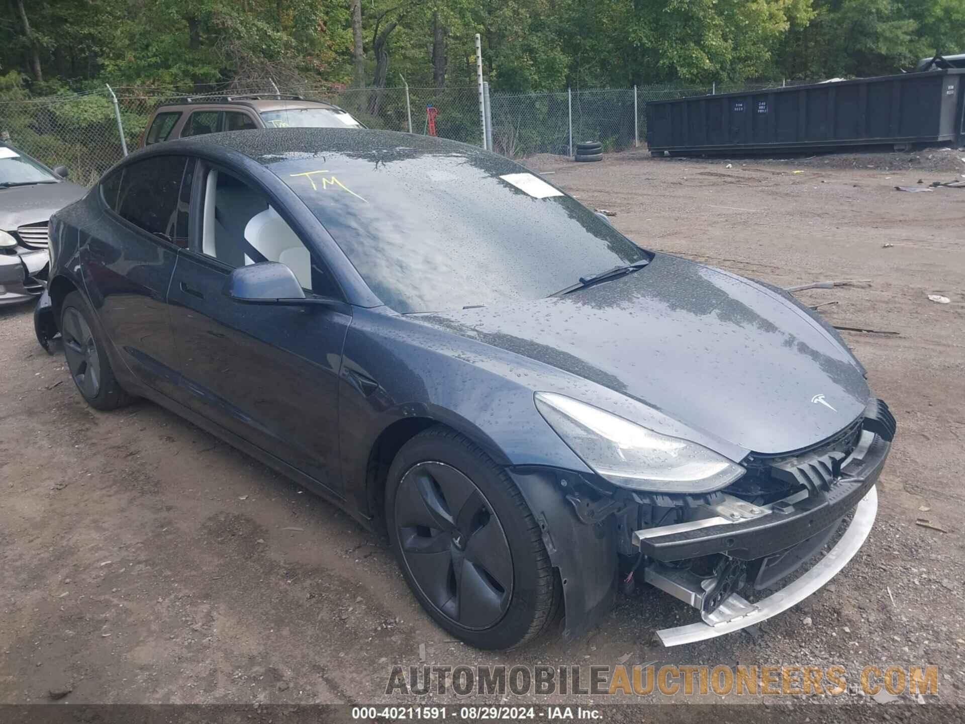 5YJ3E1EB2NF200885 TESLA MODEL 3 2022