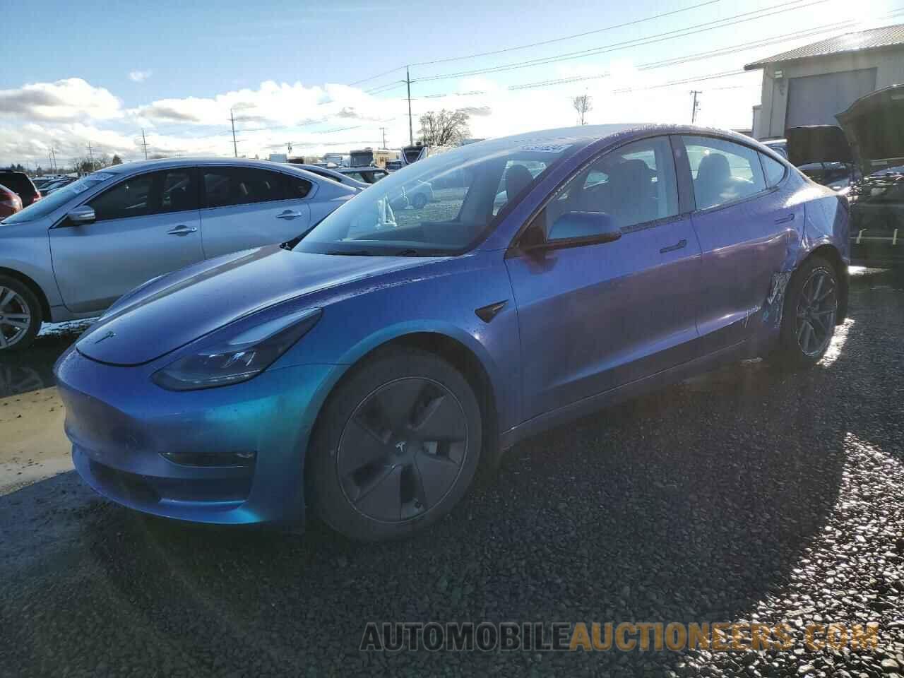 5YJ3E1EB2NF221977 TESLA MODEL 3 2022