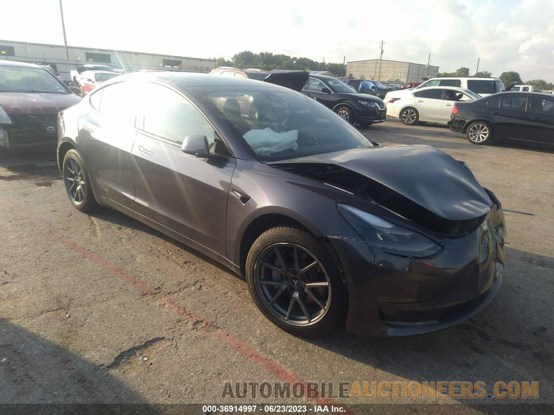 5YJ3E1EB2NF227651 TESLA MODEL 3 2022