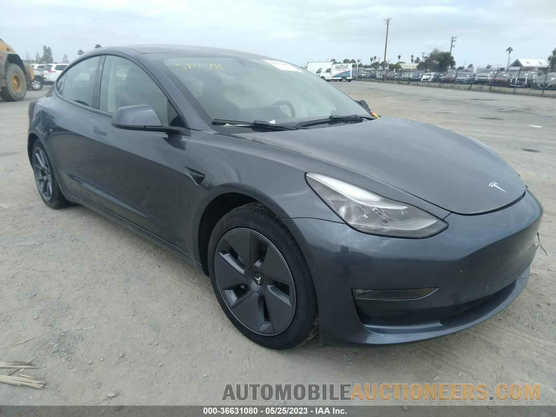 5YJ3E1EB2NF252601 TESLA MODEL 3 2022