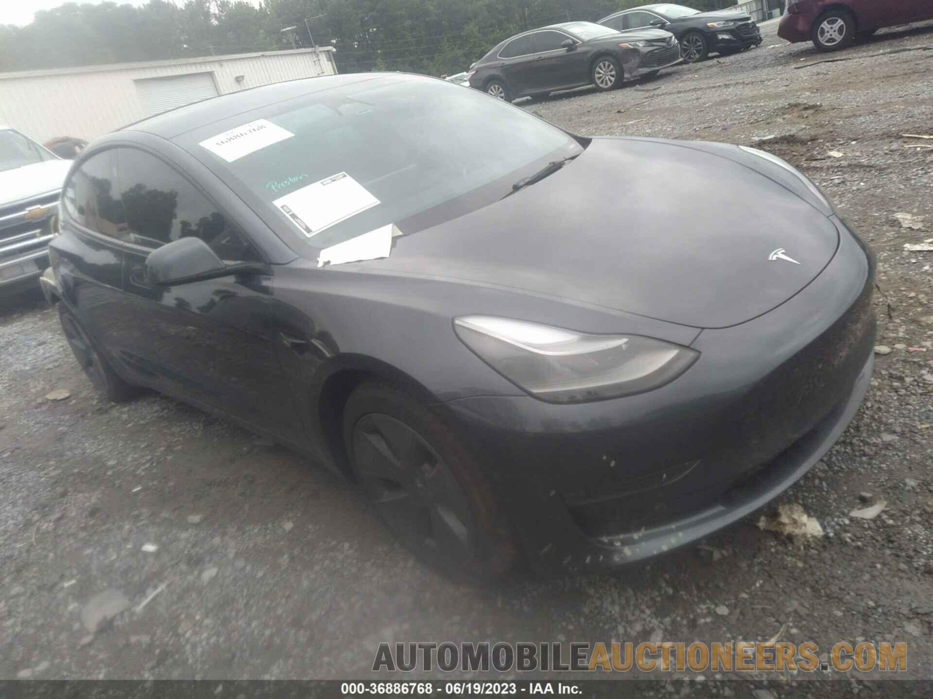 5YJ3E1EB2NF274534 TESLA MODEL 3 2022