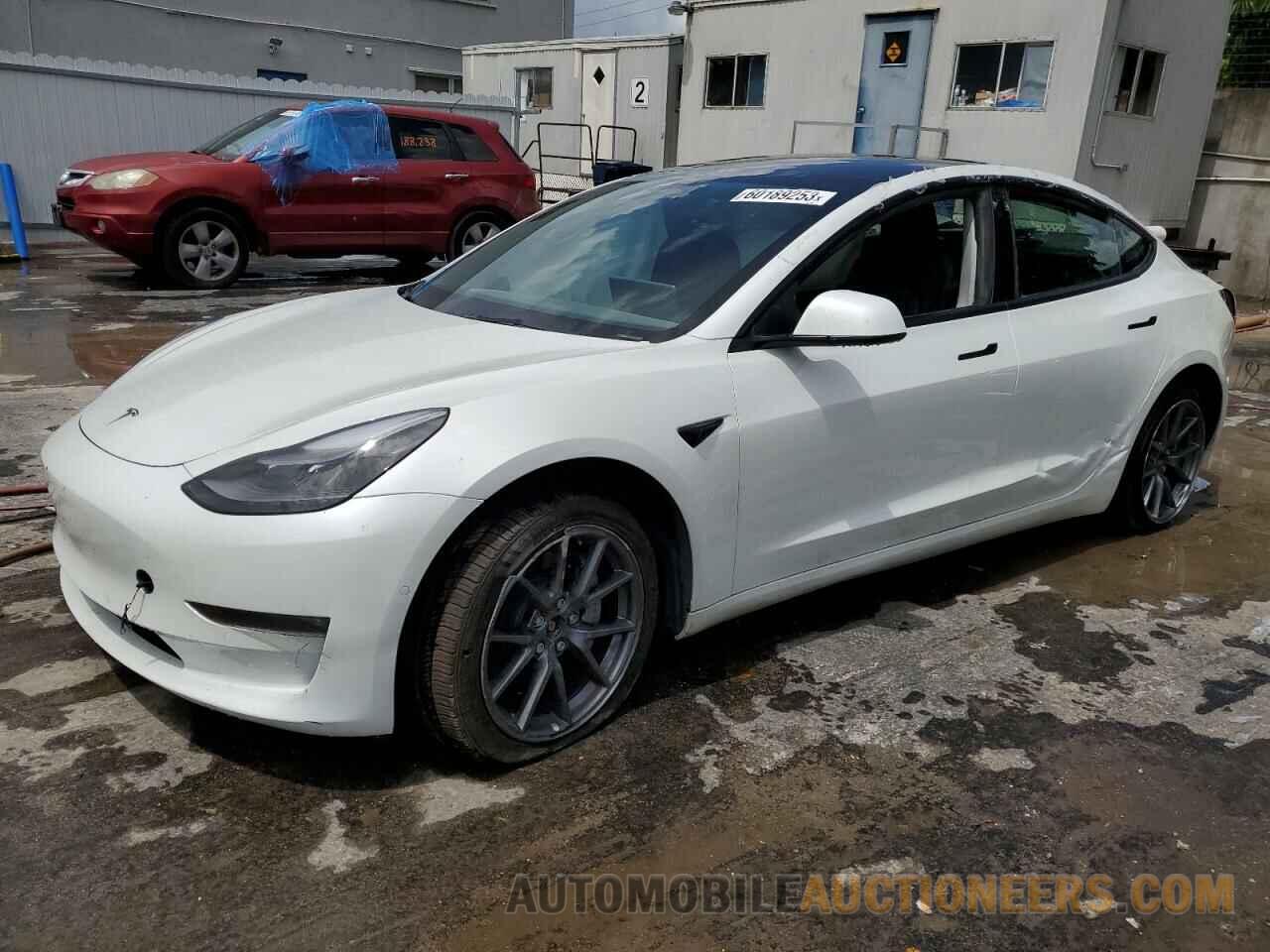 5YJ3E1EB2NF290264 TESLA MODEL 3 2022