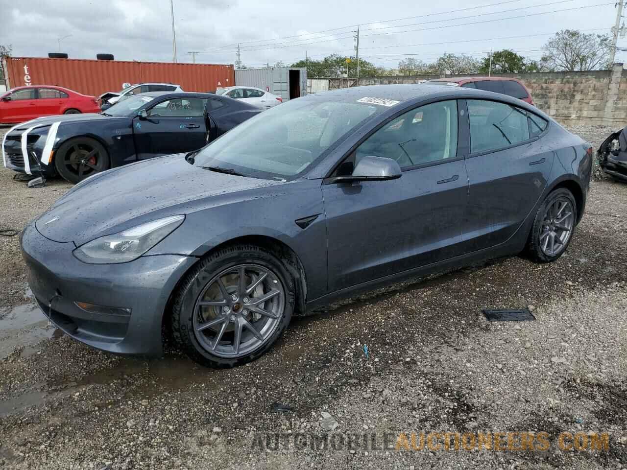 5YJ3E1EB2NF291141 TESLA MODEL 3 2022