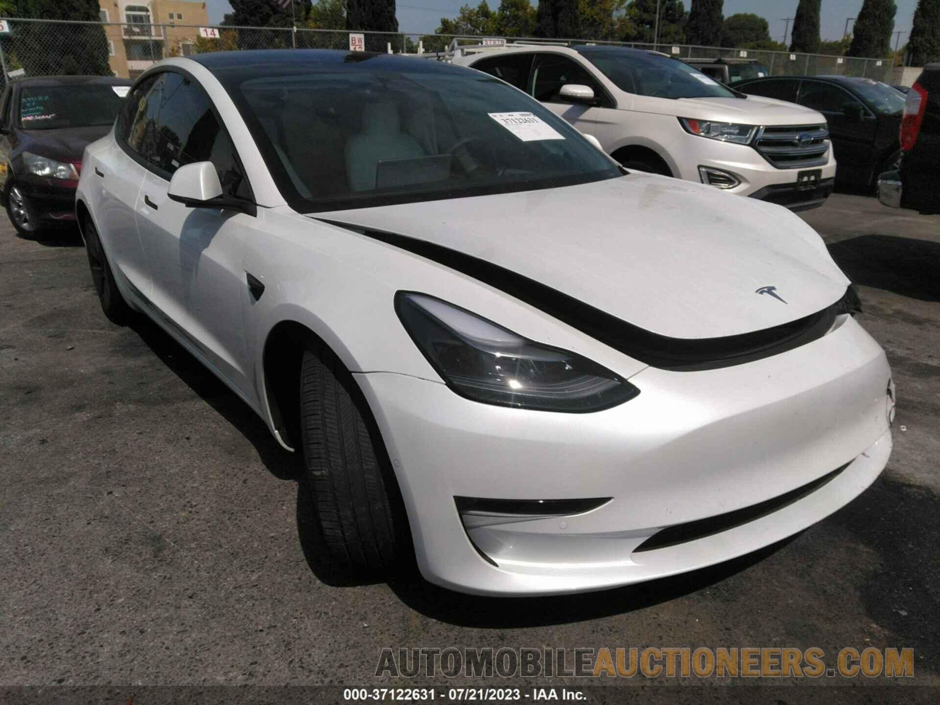 5YJ3E1EB2NF336594 TESLA MODEL 3 2022