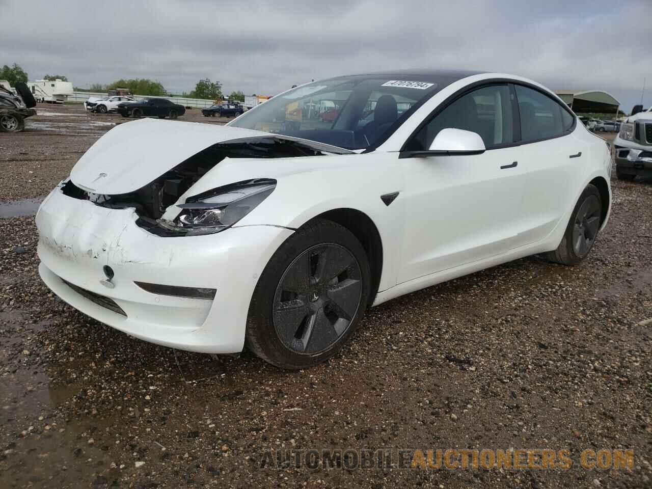 5YJ3E1EB2NF341407 TESLA MODEL 3 2022