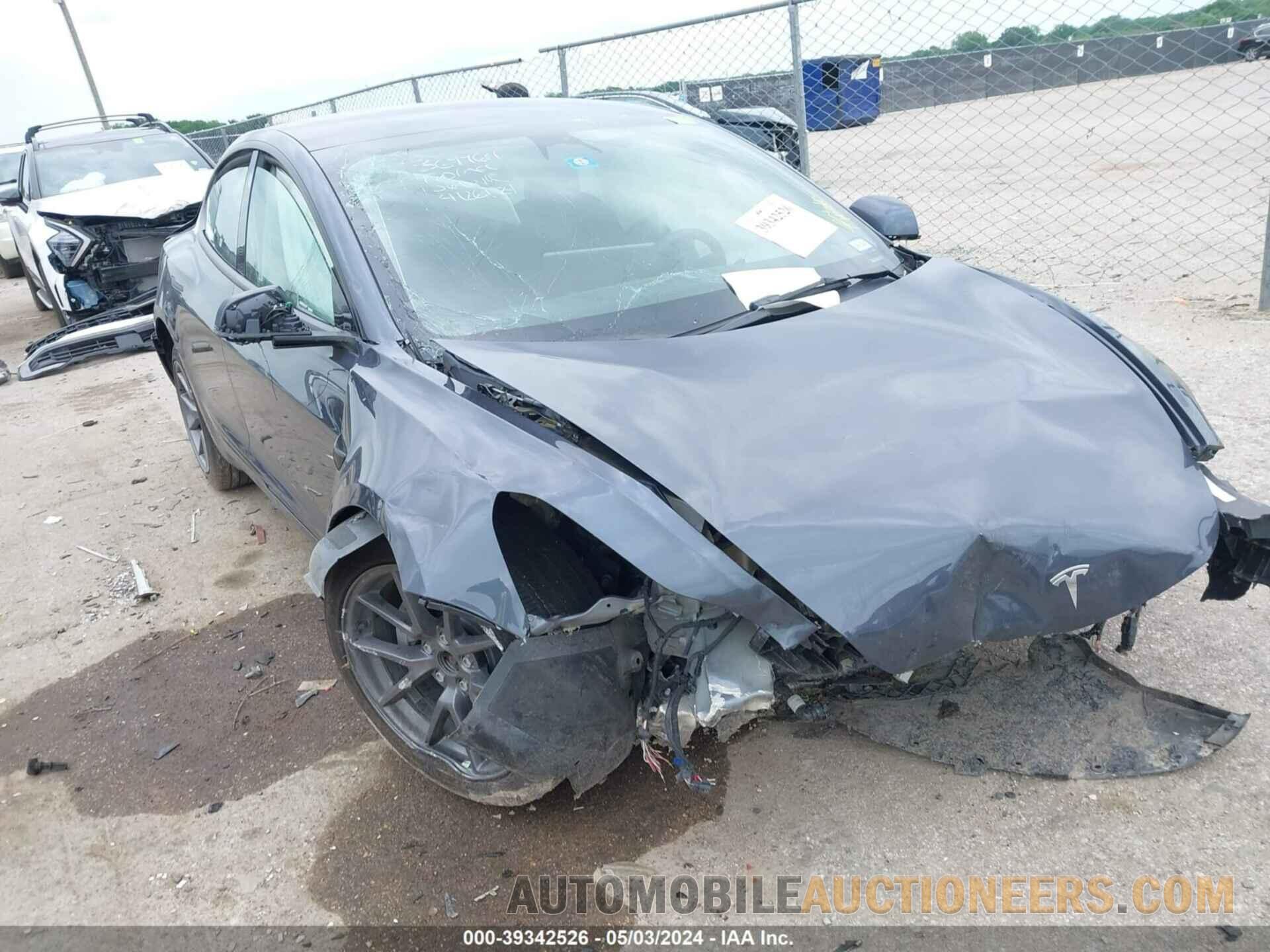 5YJ3E1EB2NF341892 TESLA MODEL 3 2022