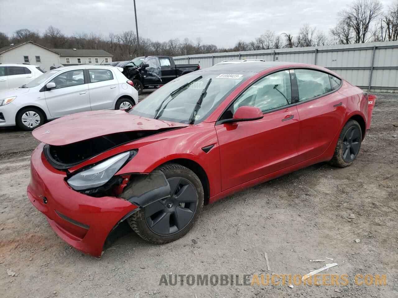 5YJ3E1EB2NF342735 TESLA MODEL 3 2022