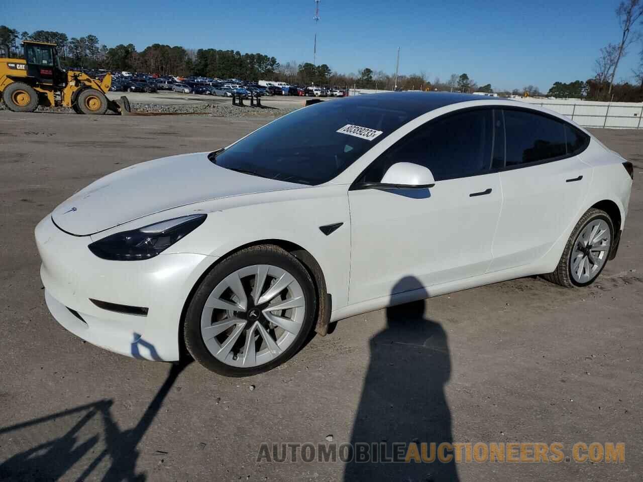 5YJ3E1EB2NF346140 TESLA MODEL 3 2022