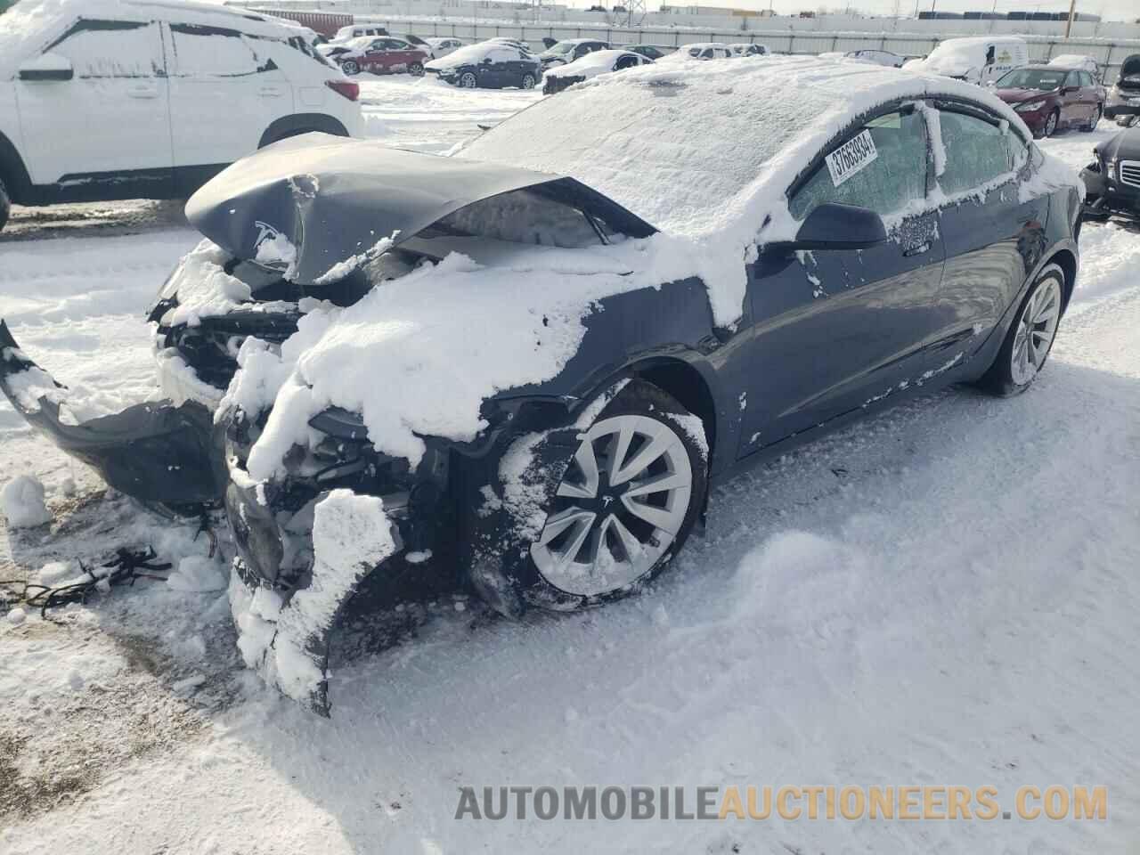 5YJ3E1EB2NF349023 TESLA MODEL 3 2022