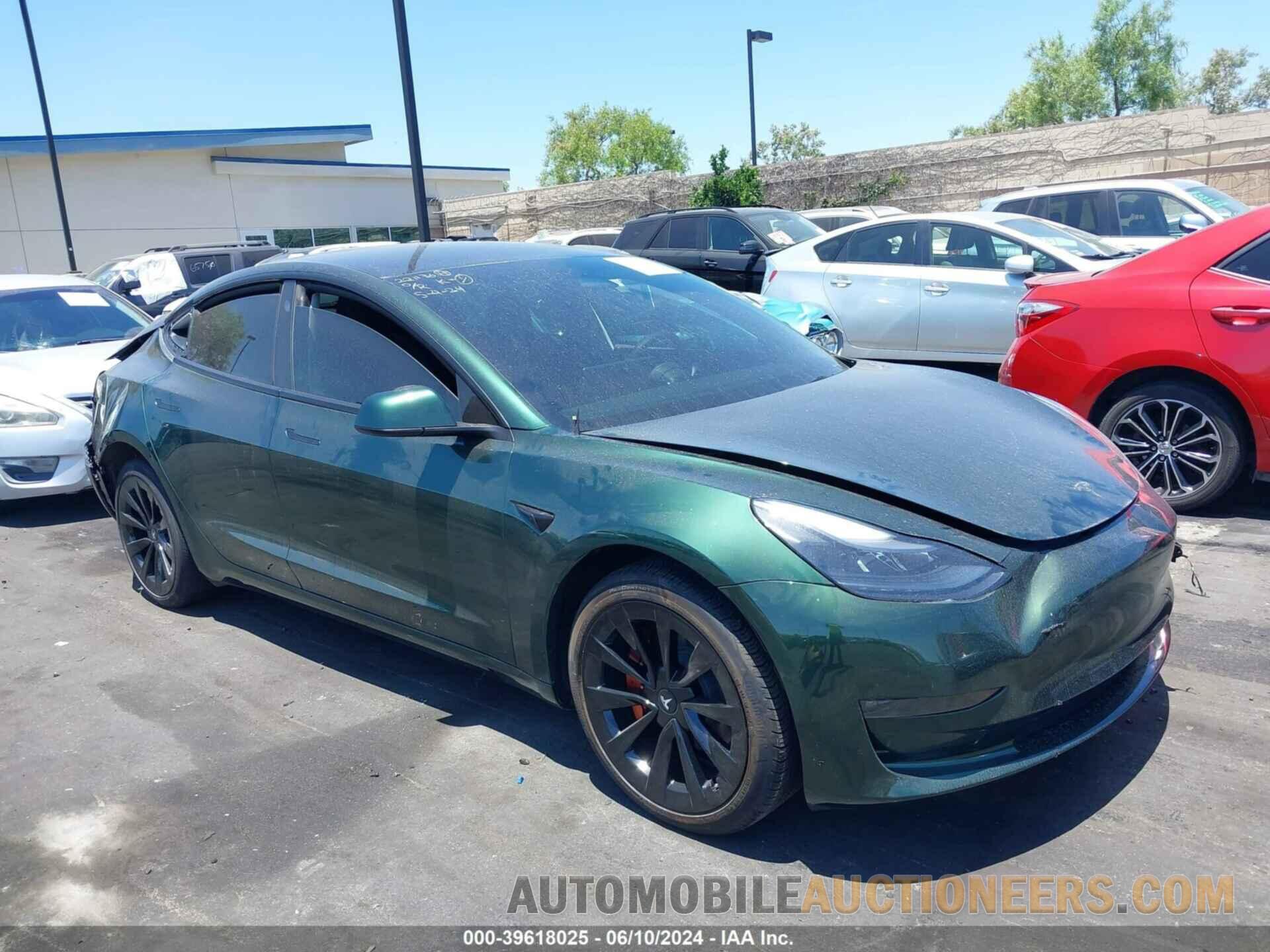 5YJ3E1EB2NF350060 TESLA MODEL 3 2022