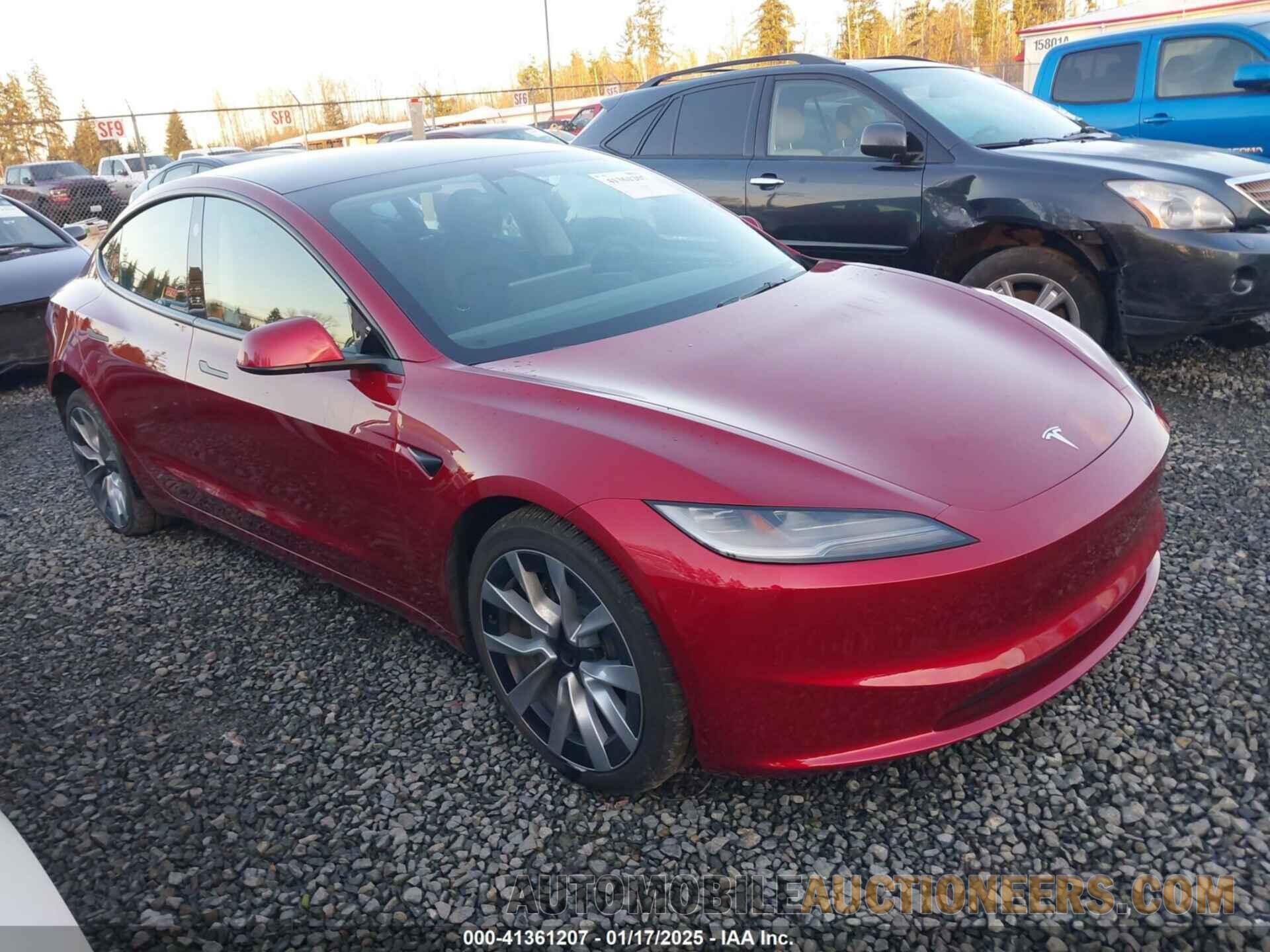 5YJ3E1EB2RF816141 TESLA MODEL 3 2024