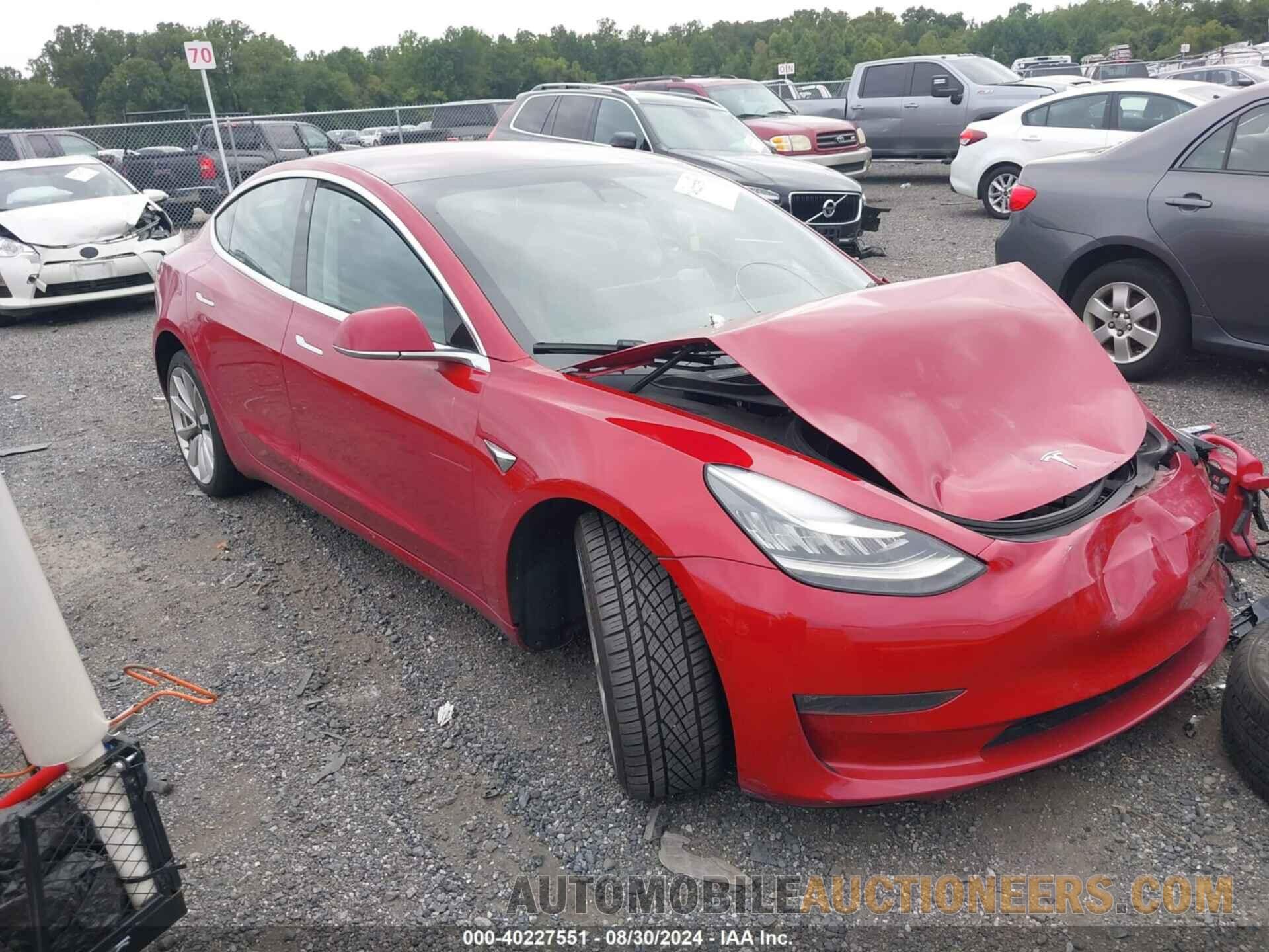 5YJ3E1EB3JF065734 TESLA MODEL 3 2018