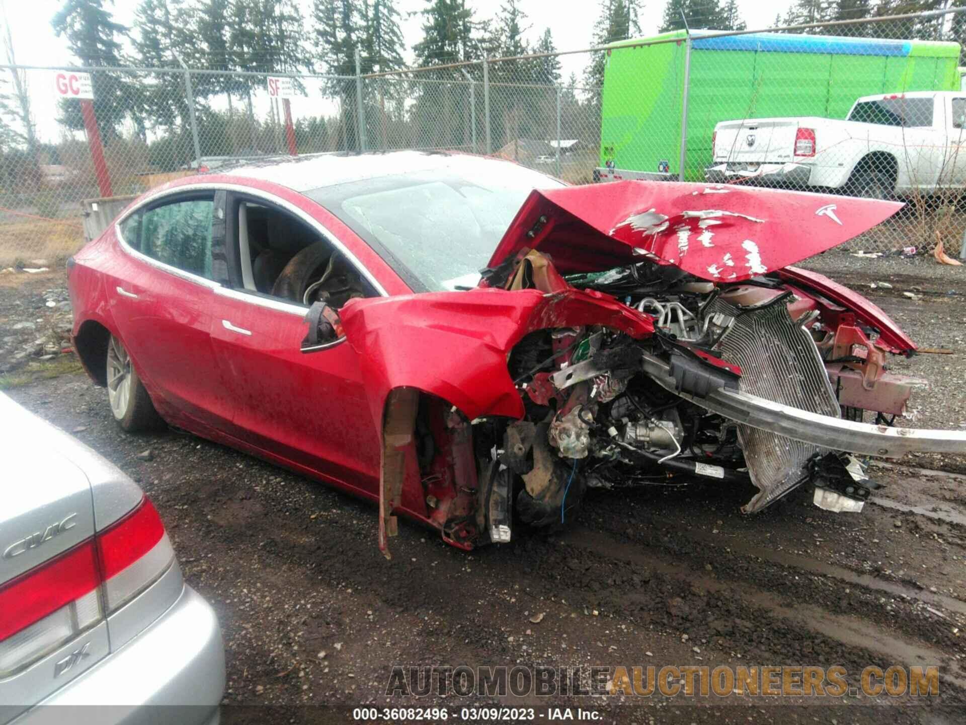 5YJ3E1EB3JF133269 TESLA MODEL 3 2018