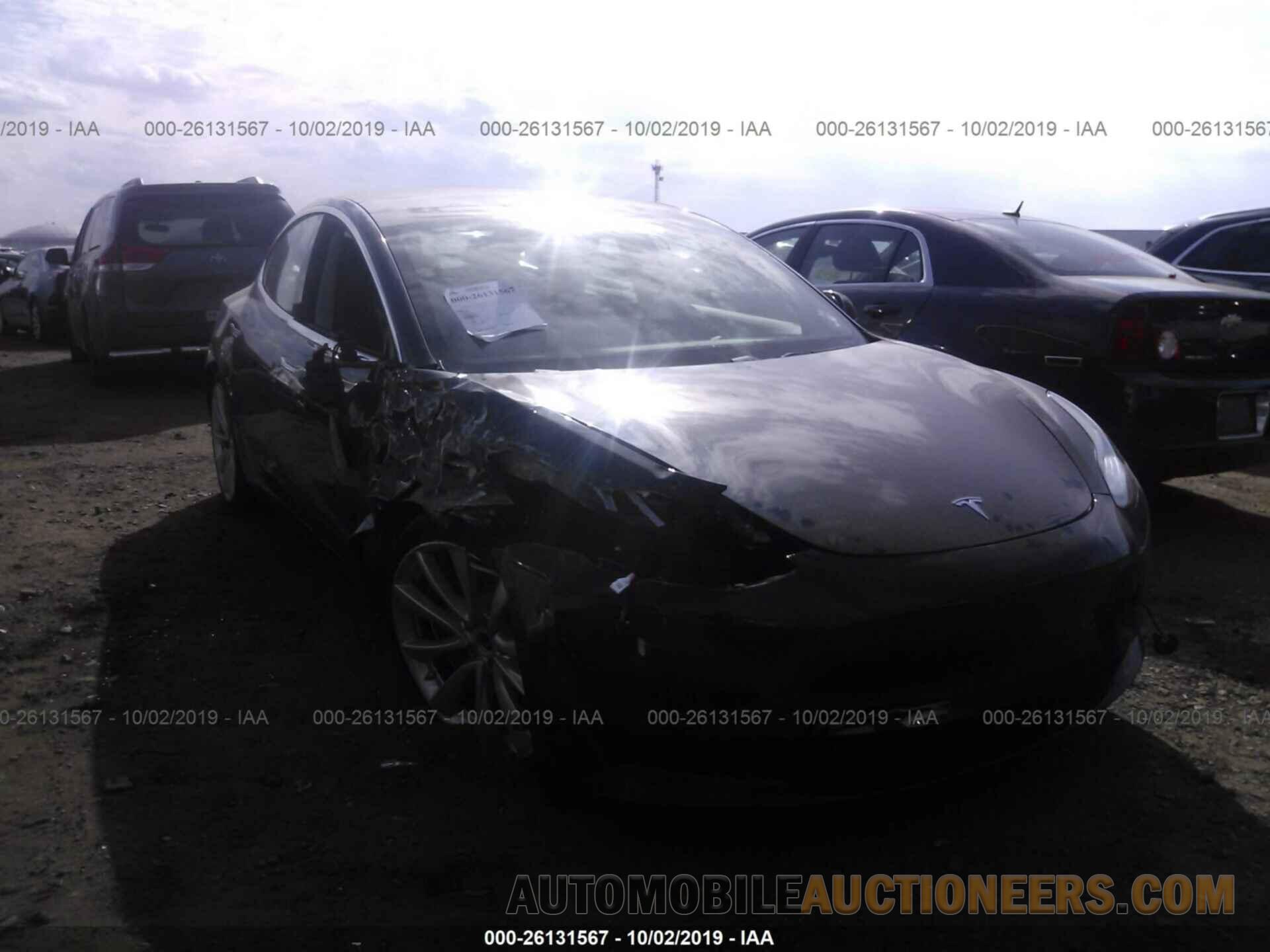 5YJ3E1EB3KF237259 TESLA MODEL 3 2019