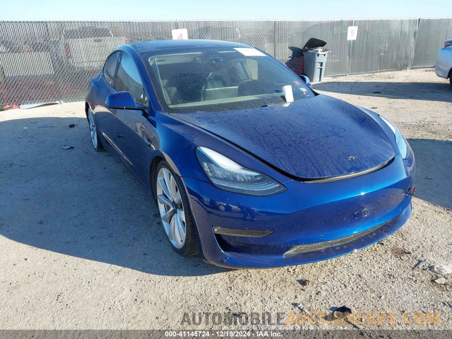 5YJ3E1EB3KF447358 TESLA MODEL 3 2019